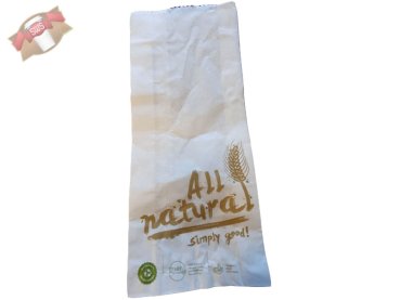 1000 Stk. Bäckerfaltenbeutel Brötchentüte 428 All natural